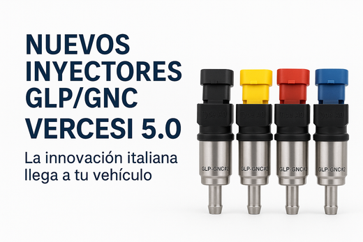 Lanzamiento en España: Los inyectores VERCESI 5.0 establecen un nuevo estándar en sistemas de inyección de gas para conversiones GLP y GNC