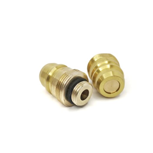 Adaptador Ø W21.8 / Euro Unificado Con Valvula Ar Rotarex