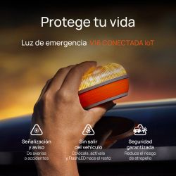 BALIZA V16 CONECTADA DGT FLASHLED SOS TURISPORT
