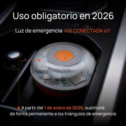 BALIZA V16 CONECTADA DGT FLASHLED SOS TURISPORT