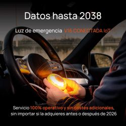 BALIZA V16 CONECTADA DGT FLASHLED SOS TURISPORT