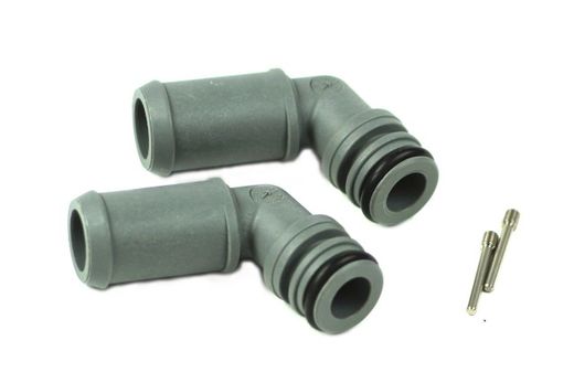 CODO AGUA  LANDI RENZO 135º PARA REDUCTOR LI10 ( 2 PIEZAS)  HS