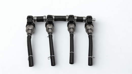 Conjunto 4 Inyectores Individuales Ssangyong Con Distribuidor Eg2000