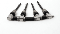 Conjunto 4 Inyectores Individuales Ssangyong Con Distribuidor Eg2000