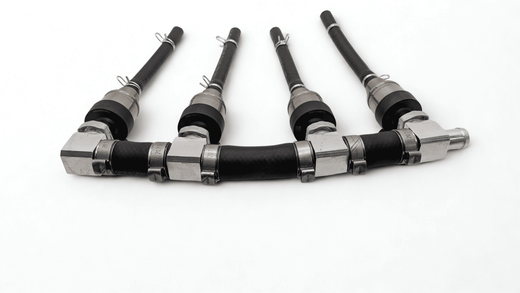 Conjunto 4 Inyectores Individuales Ssangyong Con Distribuidor Eg2000