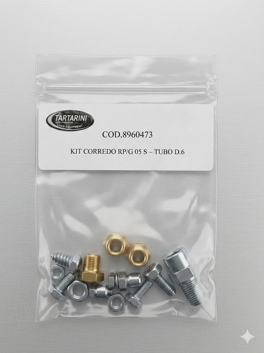 KIT CORREDO PARA SEQ 3/4 CIL TARTARINI