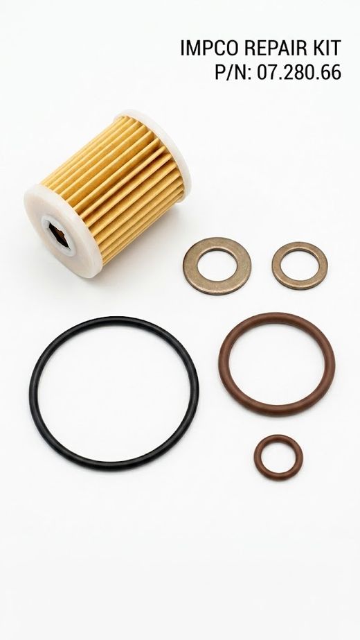 Kit Sustitucion Filtro Glp Fase Liquida Reductor Palladio Omvl