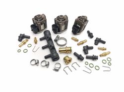 Rail De Inyeccion 3 Cilindros Inyectores Individuales Distribuidor Acw-03 Ac Stag