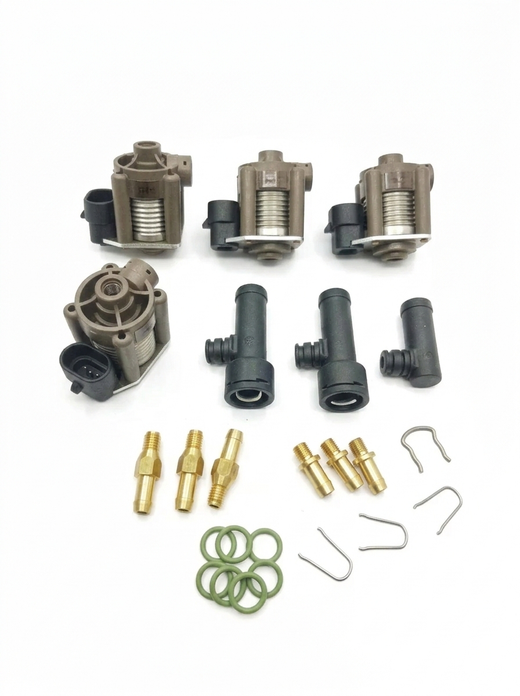 Rail De Inyeccion 3 Cilindros Inyectores Individuales Distribuidor Acw-03 Ac Stag