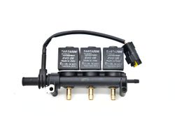 Rail De Inyeccion 3 Cyl Evo008 Con Sensor De Temperatura Tartarini