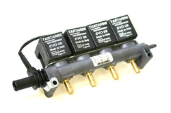Rail De Inyeccion 3 Cyl Evo008 Con Sensor De Temperatura Tartarini
