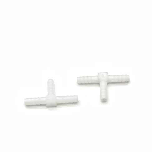 T Para Tubo De Goma 4 Mm Tartarini ( T Blanca)