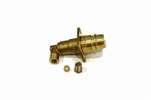 Valvula De Llenado Euro 90º Para Tubo Cobre 8Mm Rotarex